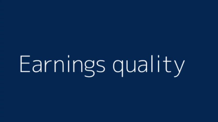 What Does Earnings Quality Mean